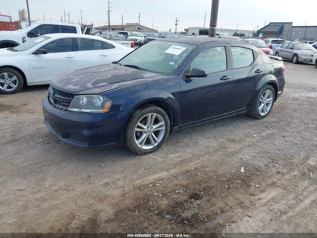 1C3CDZAB4EN200190 2014 DODGE AVENGER photo no. 2