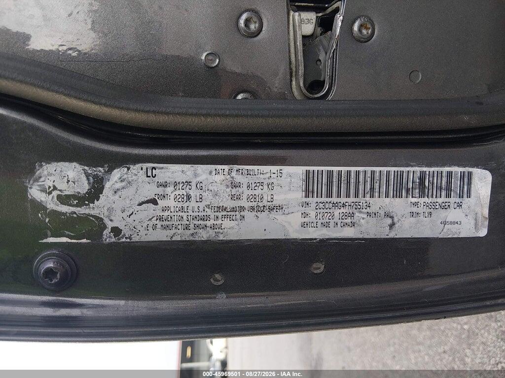 2C3CCAAG4FH755134 2015 CHRYSLER 300 photo no. 9