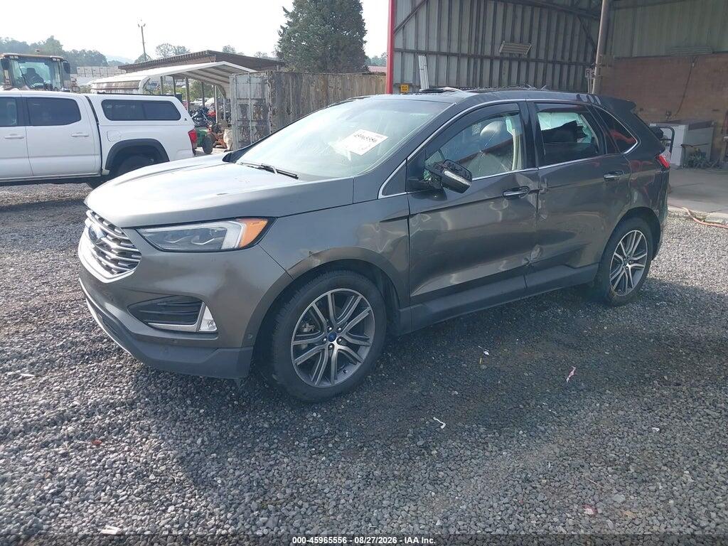 2FMPK3K93KBC32420 2019 FORD EDGE photo no. 2