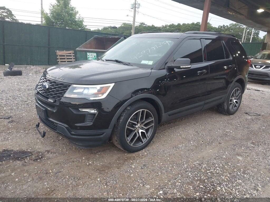 1FM5K8GT7KGA35090 2019 FORD EXPLORER photo no. 2
