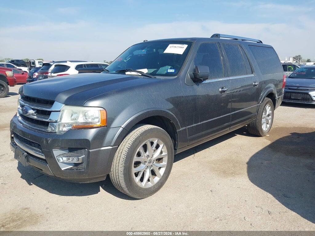 1FMJK1KT7GEF26257 2016 FORD EXPEDITION EL photo no. 2