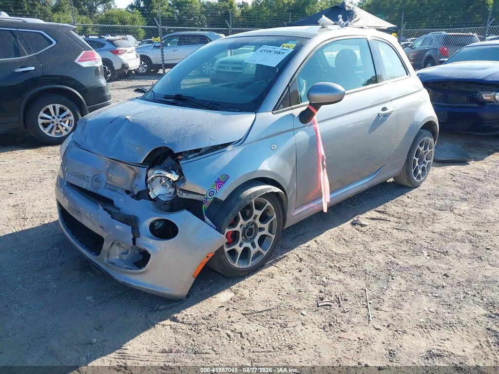 3C3CFFBR6FT721711 2015 FIAT 500 photo no. 2