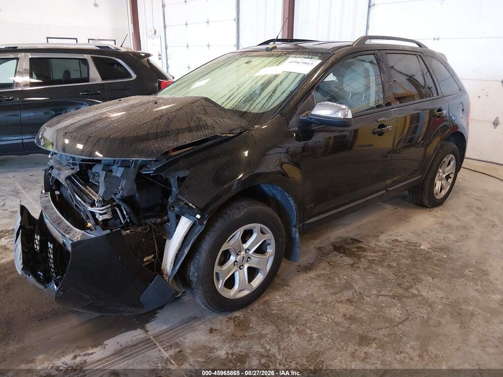 2FMDK4JC4EBA96132 2014 FORD EDGE photo no. 2
