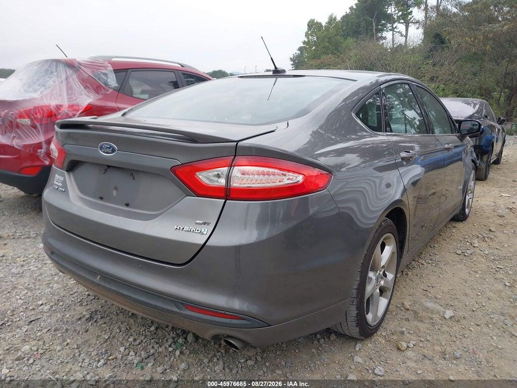 3FA6P0LUXDR209262 2013 FORD FUSION HYBRID photo no. 4