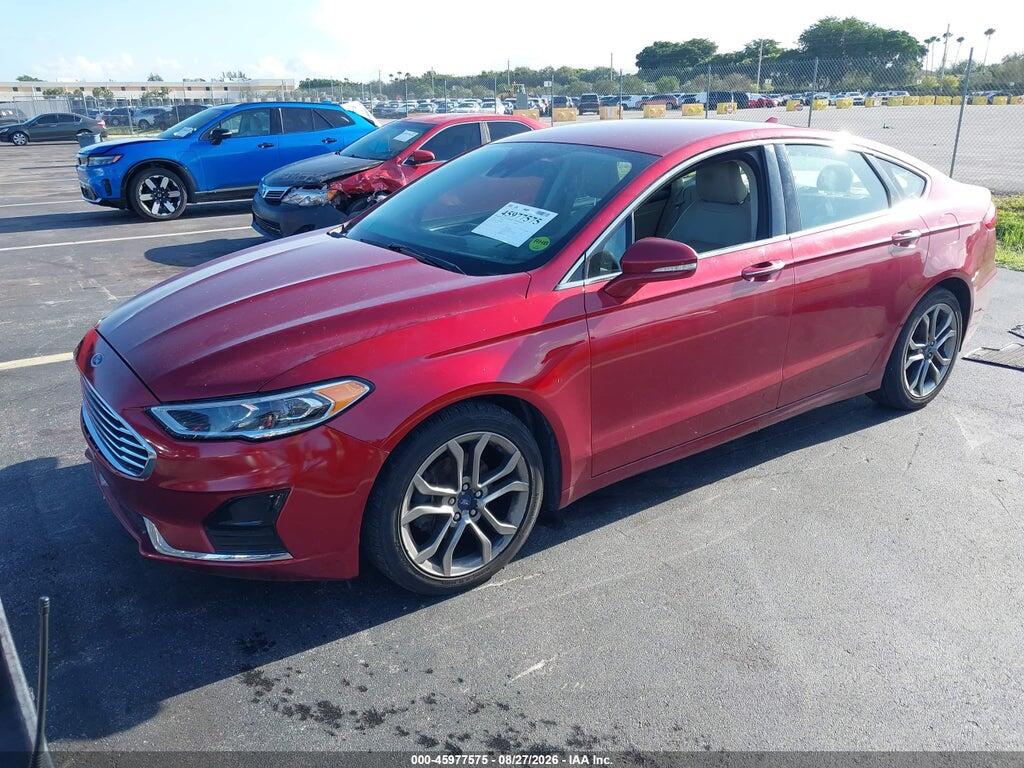 3FA6P0CD4KR224708 2019 FORD FUSION photo no. 2
