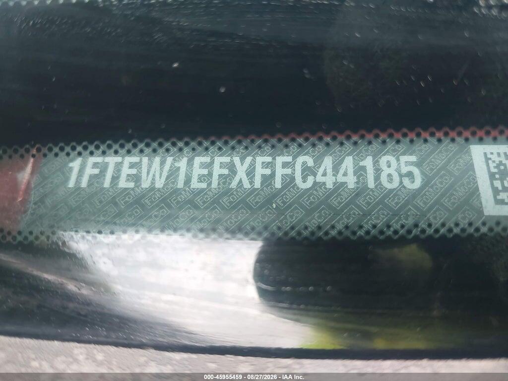 1FTEW1EFXFFC44185 2015 FORD F-150 photo no. 9