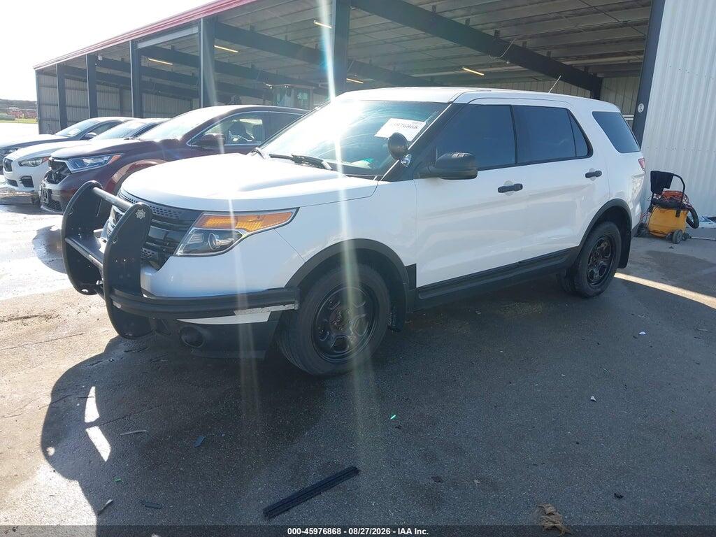 1FM5K8AR4DGC41113 2013 FORD UTILITY POLICE INTERCEPTOR photo no. 2