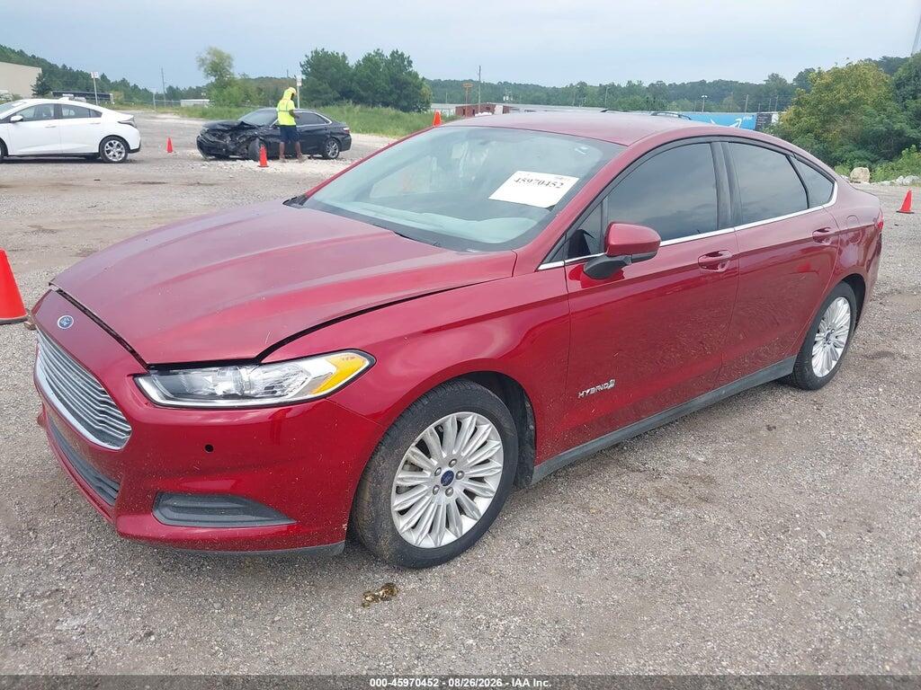 3FA6P0UU1GR317787 2016 FORD FUSION HYBRID photo no. 2