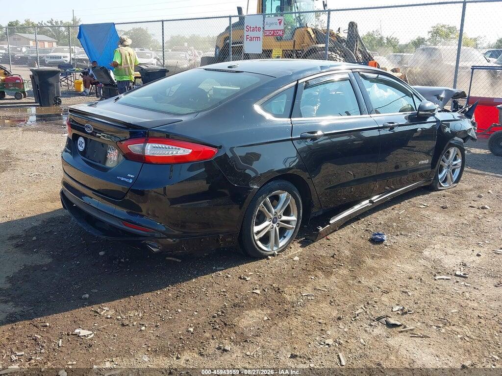 3FA6P0LU4GR300435 2016 FORD FUSION HYBRID photo no. 4