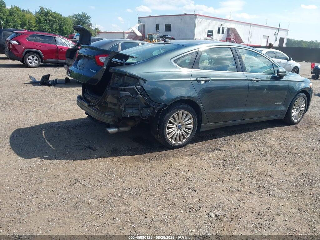 3FA6P0LU2GR191229 2016 FORD FUSION HYBRID photo no. 4
