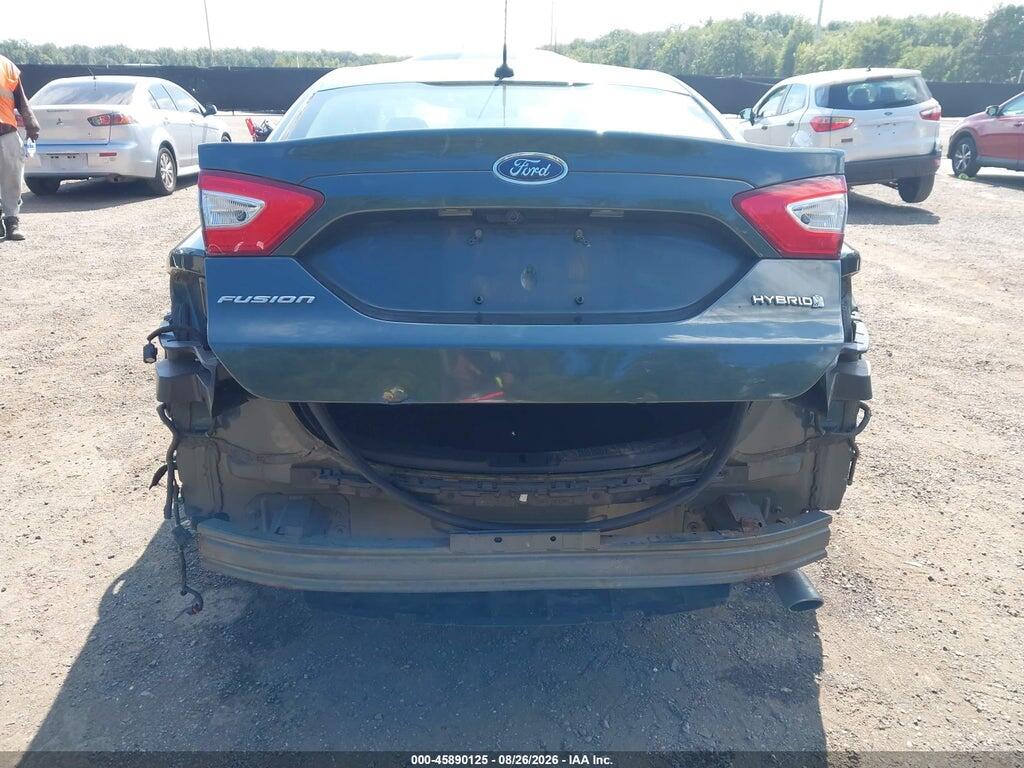 3FA6P0LU2GR191229 2016 FORD FUSION HYBRID photo no. 6
