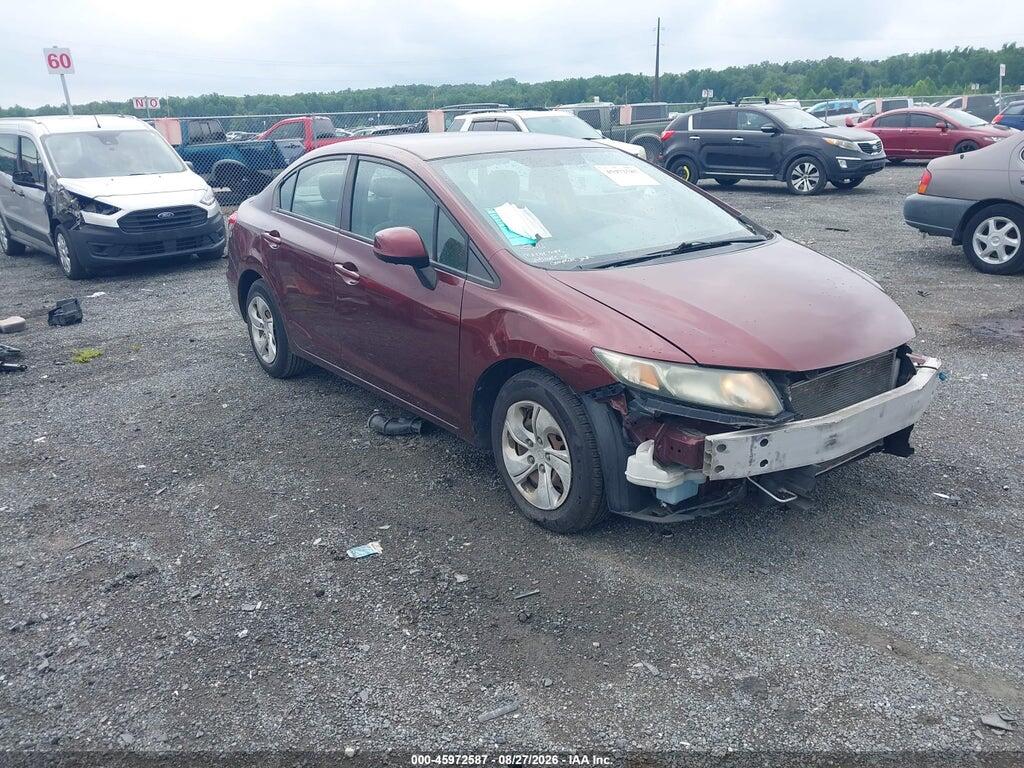 2013 HONDA CIVIC 2HGFB2F58DH530822