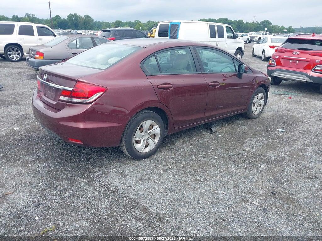 2HGFB2F58DH530822 2013 HONDA CIVIC photo no. 4