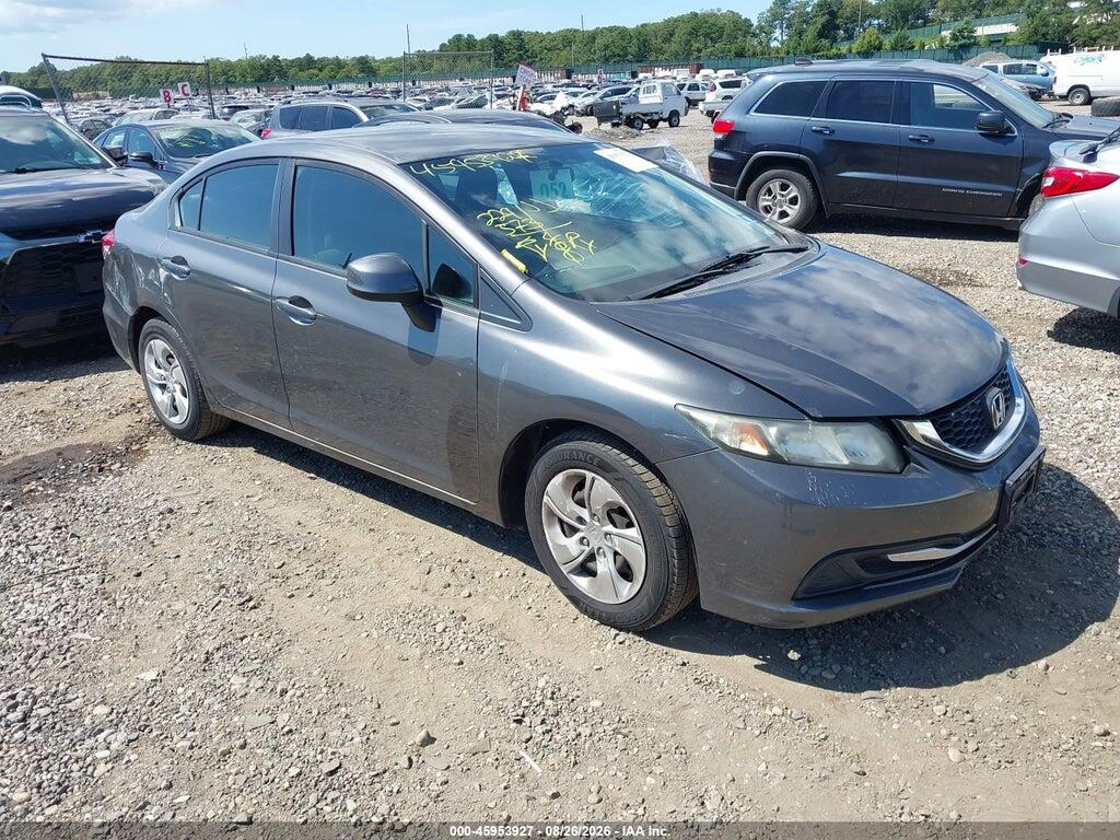 2013 HONDA CIVIC 2HGFB2F50DH597964