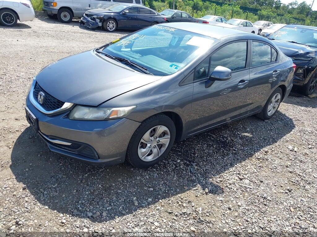 2HGFB2F50DH597964 2013 HONDA CIVIC photo no. 2