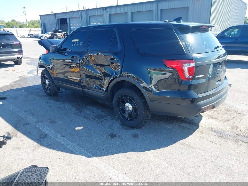 1FM5K8AR2GGA01465 2016 FORD UTILITY POLICE INTERCEPTOR photo no. 3