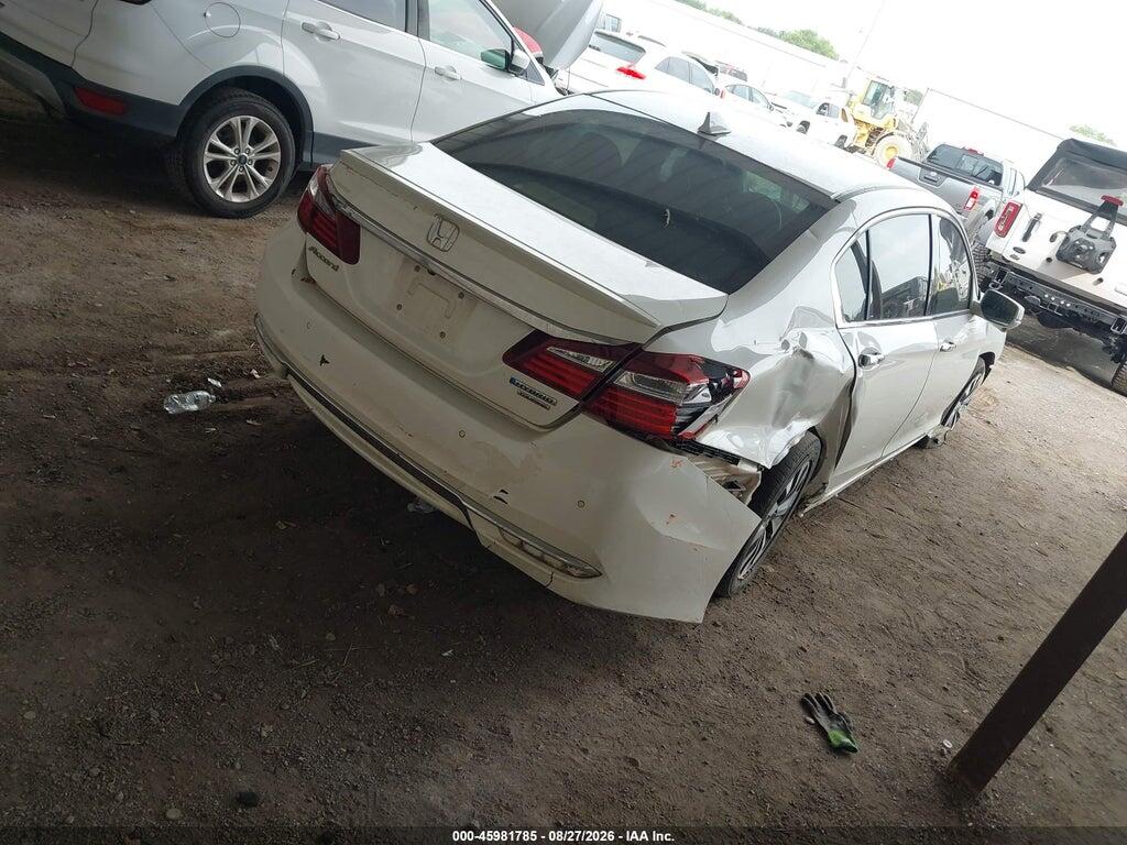 JHMCR6F73HC006796 2017 HONDA ACCORD HYBRID photo no. 4