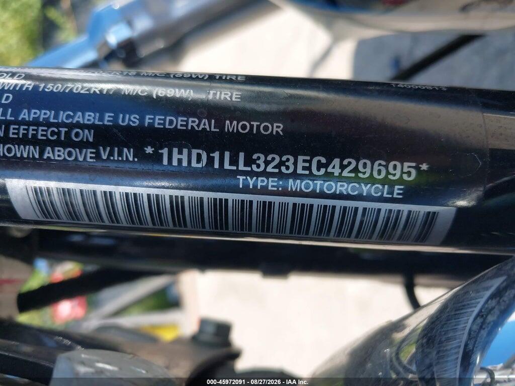1HD1LL323EC429695 2014 HARLEY-DAVIDSON XL1200 photo no. 10