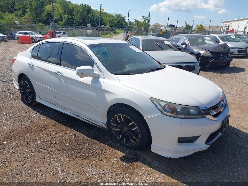 1HGCR3F81EA006605 2014 HONDA ACCORD photo no. 1