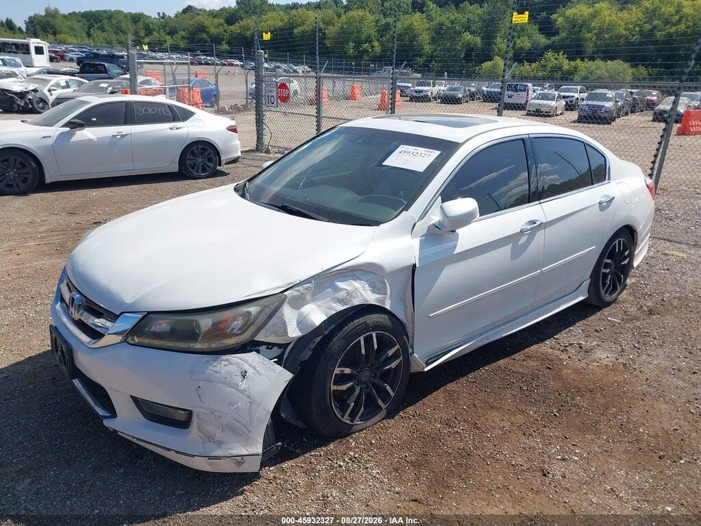 1HGCR3F81EA006605 2014 HONDA ACCORD photo no. 2