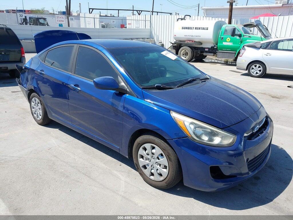 2017 HYUNDAI ACCENT KMHCT4AEXHU168170