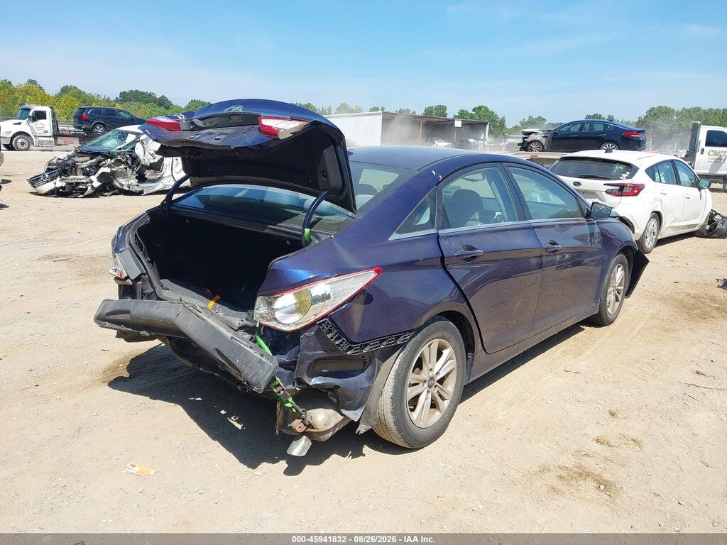 5NPEB4AC2DH537347 2013 HYUNDAI SONATA photo no. 4