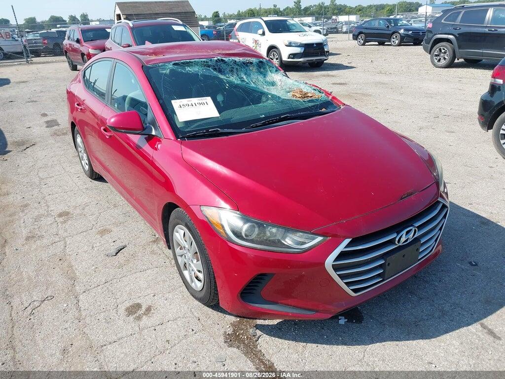 2017 HYUNDAI ELANTRA KMHD74LF7HU119524