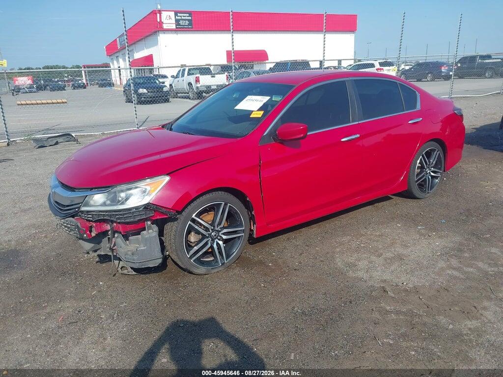 1HGCR2F56GA103656 2016 HONDA ACCORD photo no. 2