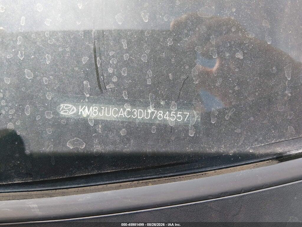 KM8JUCAC3DU784557 2013 HYUNDAI TUCSON photo no. 9