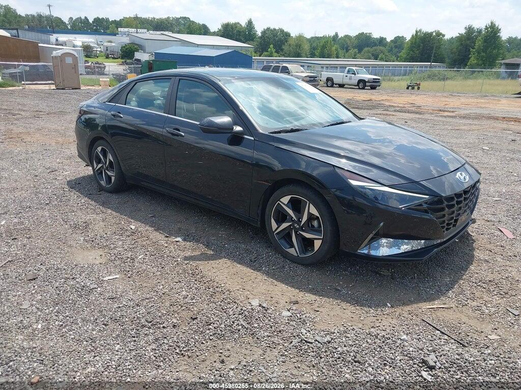 2021 HYUNDAI ELANTRA HYBRID KMHLN4AJXMU007111