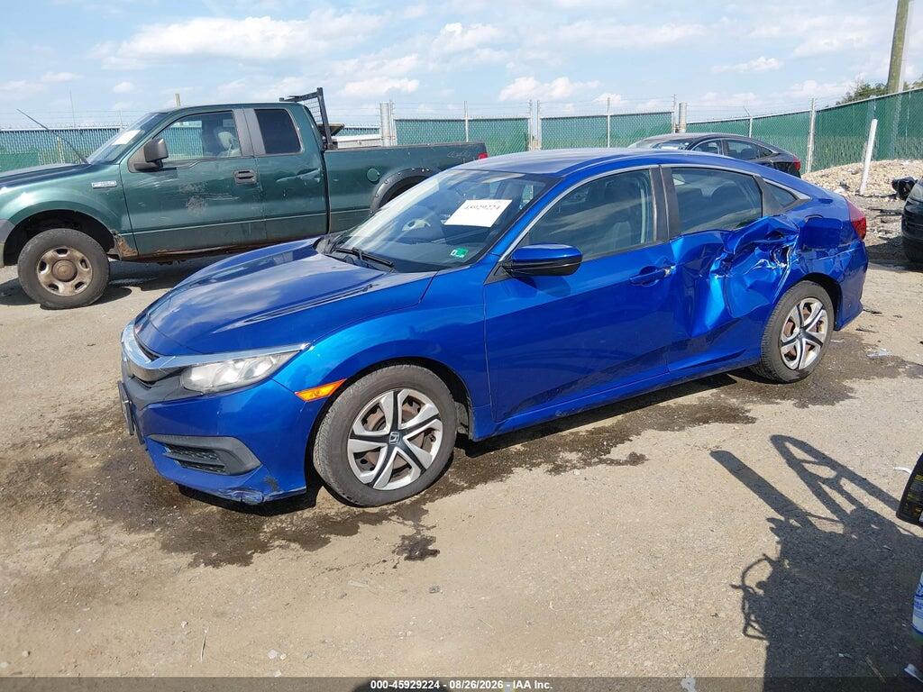 19XFC2F51GE023868 2016 HONDA CIVIC photo no. 2