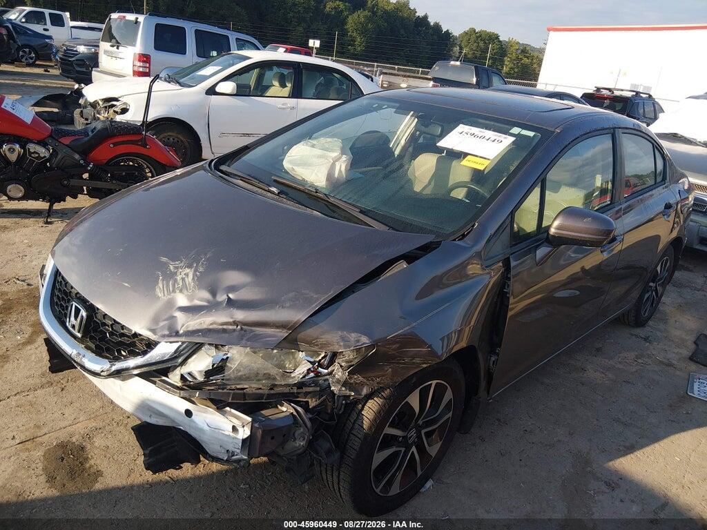 19XFB2F80FE243689 2015 HONDA CIVIC photo no. 2