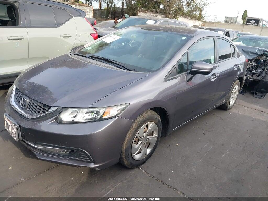 19XFB2F57FE700519 2015 HONDA CIVIC photo no. 2