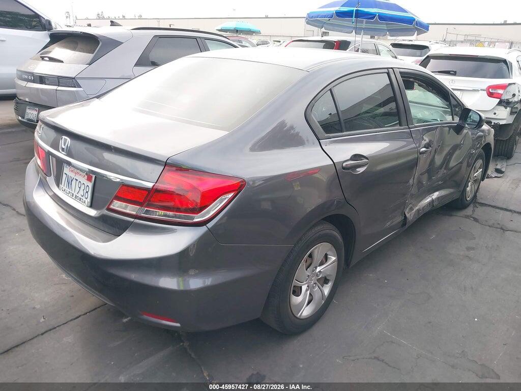 19XFB2F57FE700519 2015 HONDA CIVIC photo no. 4