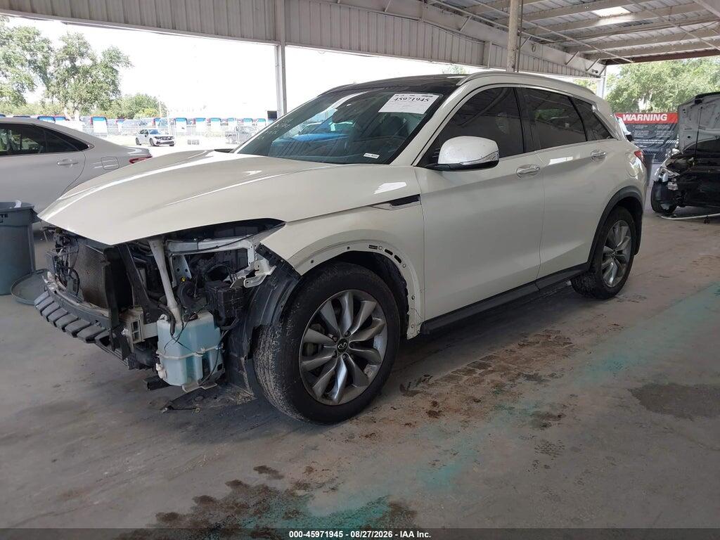 3PCAJ5BA8MF125680 2021 INFINITI QX50 photo no. 2
