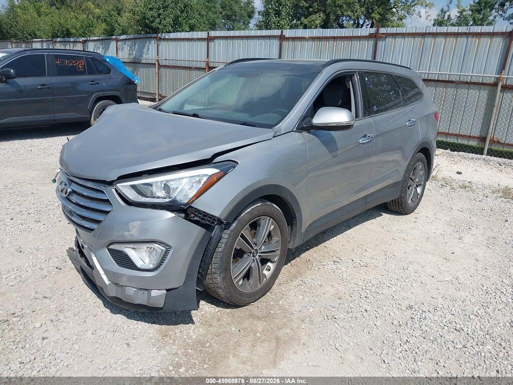 KM8SR4HF0EU088154 2014 HYUNDAI SANTA FE photo no. 2
