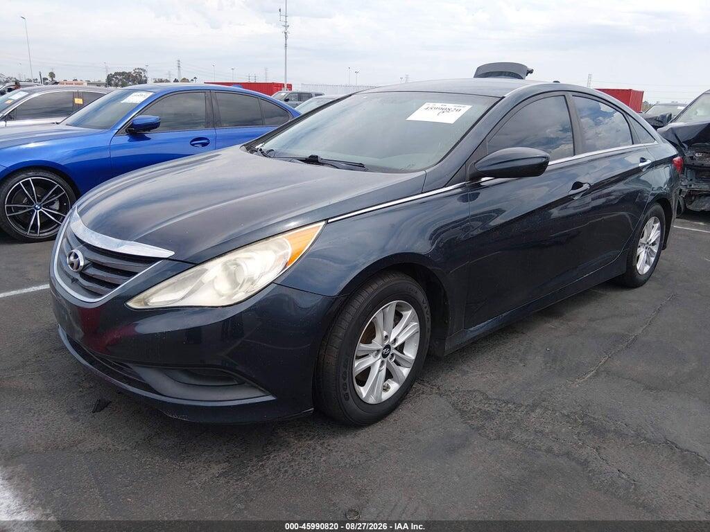 5NPEB4AC5EH895799 2014 HYUNDAI SONATA photo no. 2