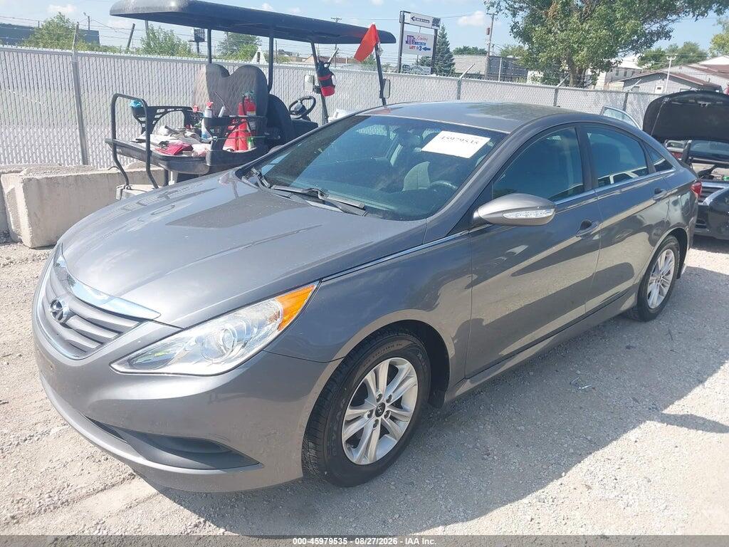 5NPEB4AC0EH898626 2014 HYUNDAI SONATA photo no. 2