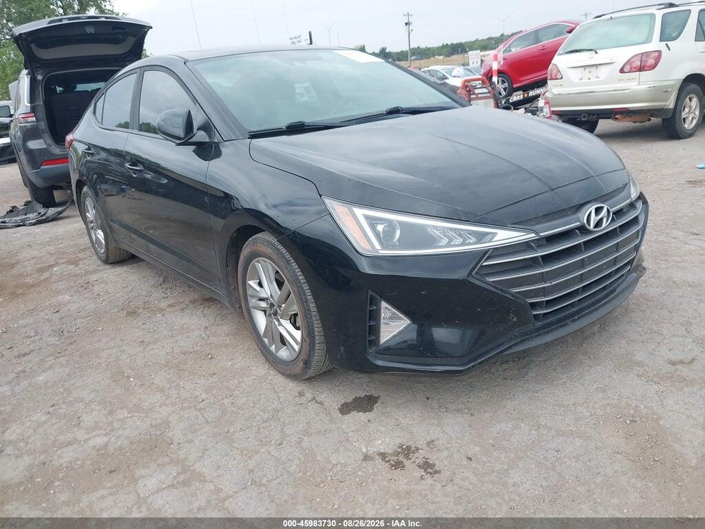 2019 HYUNDAI ELANTRA KMHD84LF1KU850549