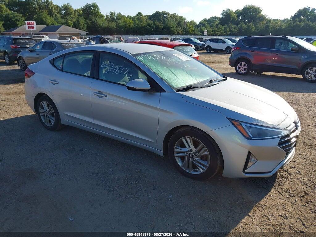 2019 HYUNDAI ELANTRA 5NPD84LF9KH445425