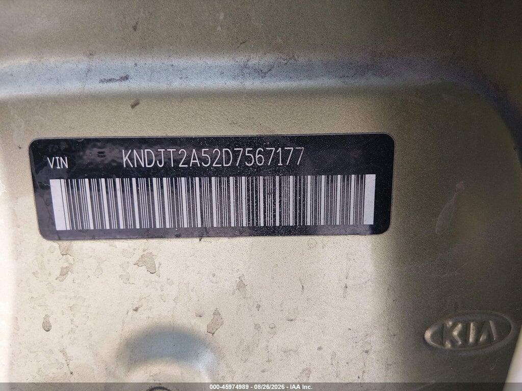 KNDJT2A52D7567177 2013 KIA SOUL photo no. 9