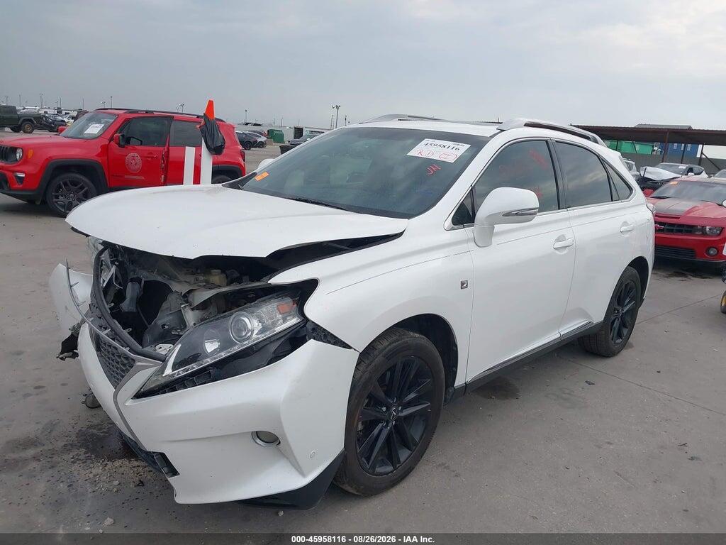 2T2BK1BA2DC211609 2013 LEXUS RX 350 photo no. 2
