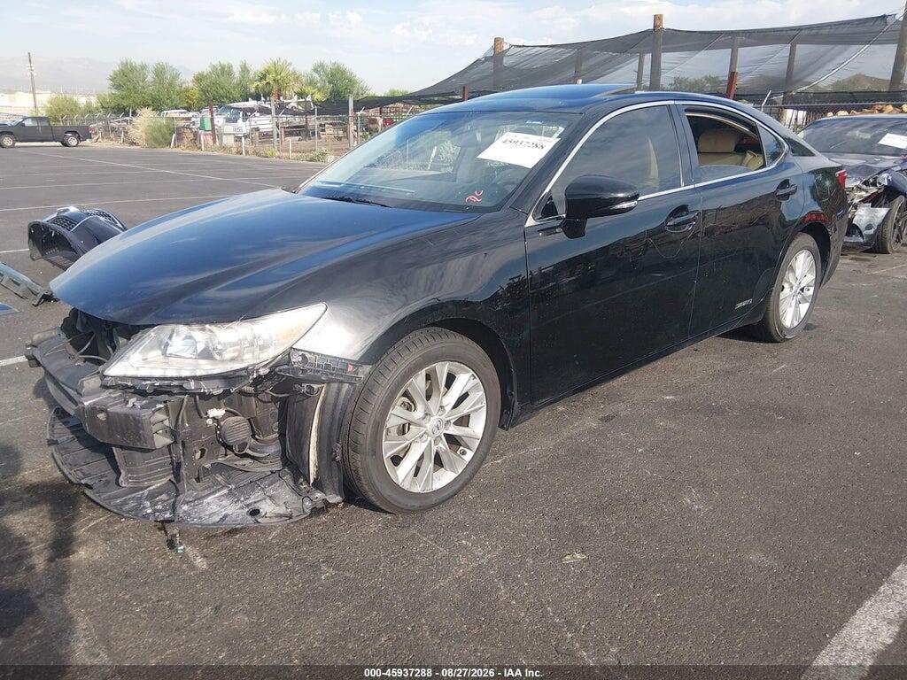 JTHBW1GG6D2003302 2013 LEXUS ES 300H photo no. 2