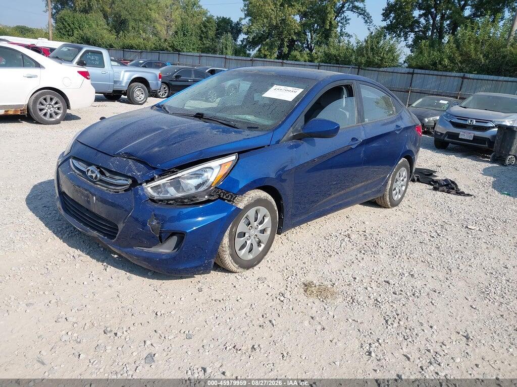 KMHCT4AE4GU045754 2016 HYUNDAI ACCENT photo no. 2