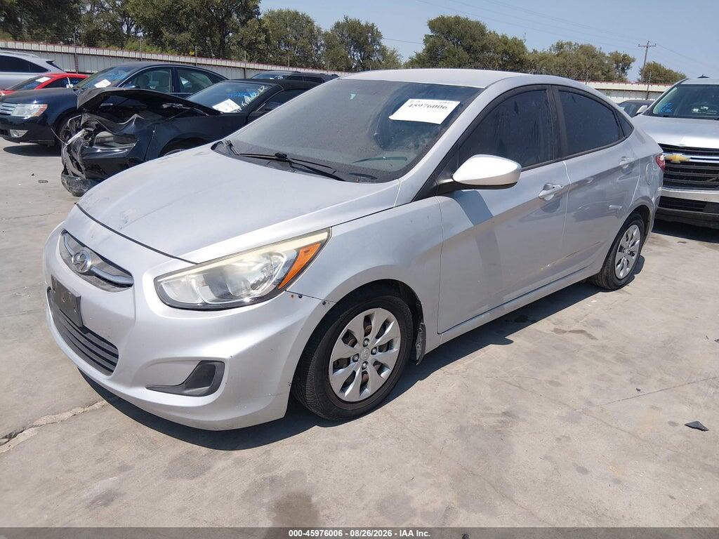 KMHCT4AE2GU099652 2016 HYUNDAI ACCENT photo no. 2