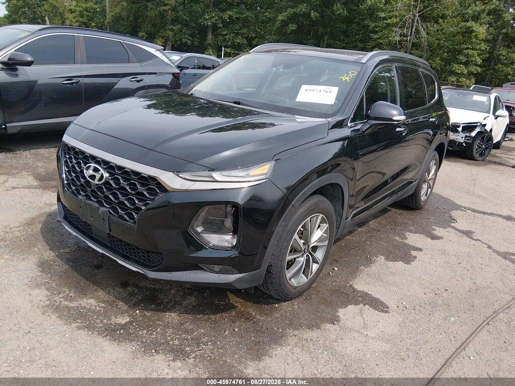 5NMS5CAD0KH042085 2019 HYUNDAI SANTA FE photo no. 2