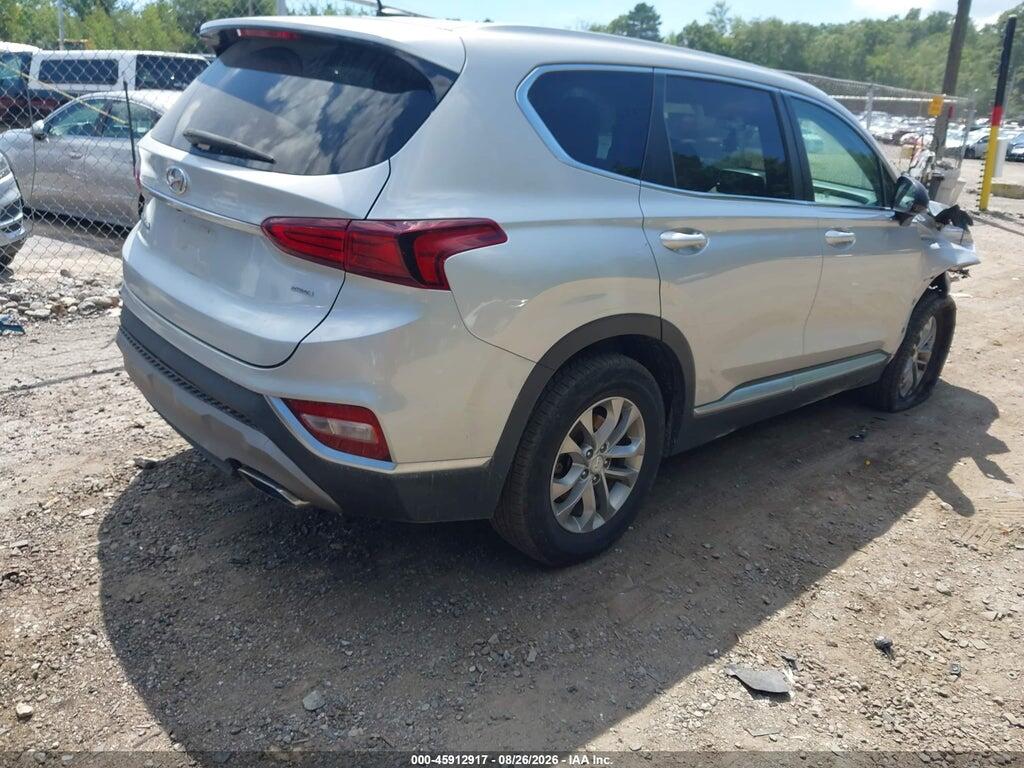 5NMS2CADXKH097572 2019 HYUNDAI SANTA FE photo no. 4