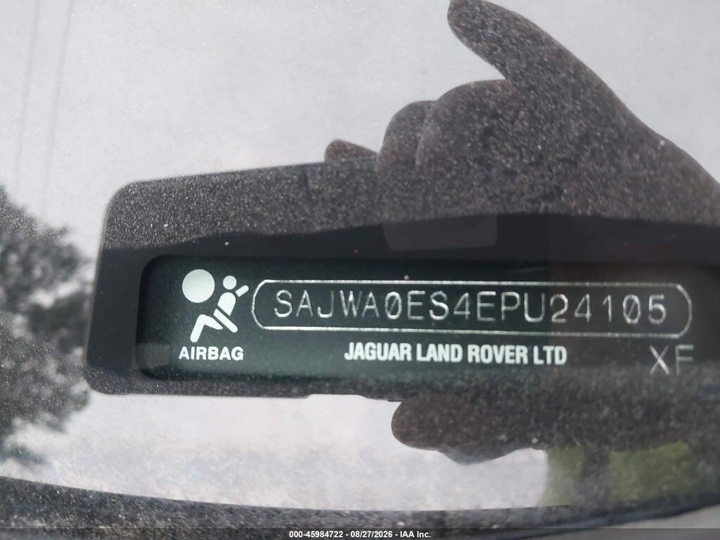 SAJWA0ES4EPU24105 2014 JAGUAR XF photo no. 9
