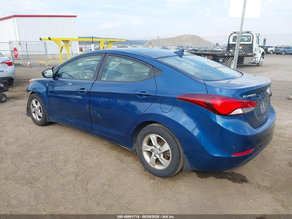 KMHDH4AE1FU458686 2015 HYUNDAI ELANTRA photo no. 3