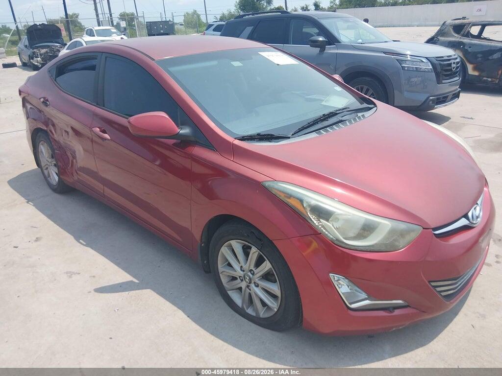 2015 HYUNDAI ELANTRA 5NPDH4AE0FH600539